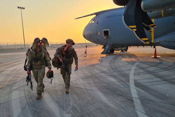 Army Ranger Wing team arrives home to Ireland after Kabul mission