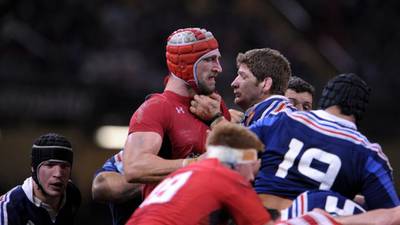 Luke Charteris a late withdrawal for Wales