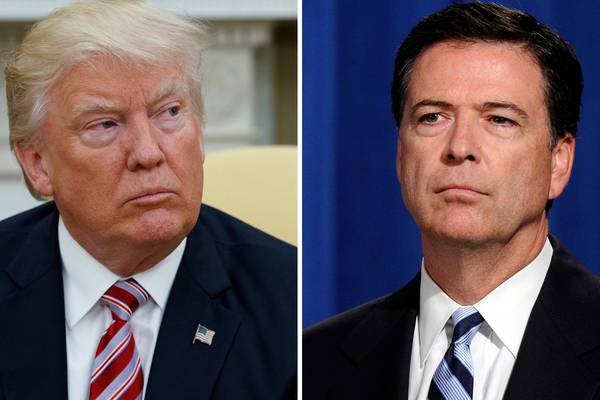 Trump presidency faces defining moment as Comey gives evidence