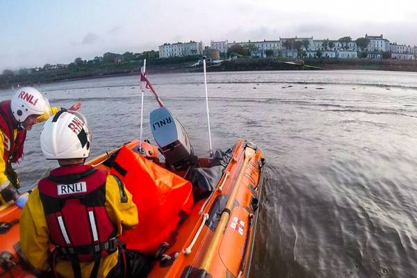 Swimmer rescued by RNLI volunteers near Seapoint on Thursday evening
