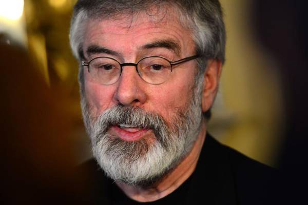 Adams challenges Government on NI status in Brexit talks