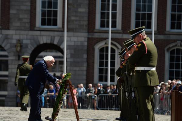 President pays tribute to Irish peacekeepers on 60th anniversary of missions abroad
