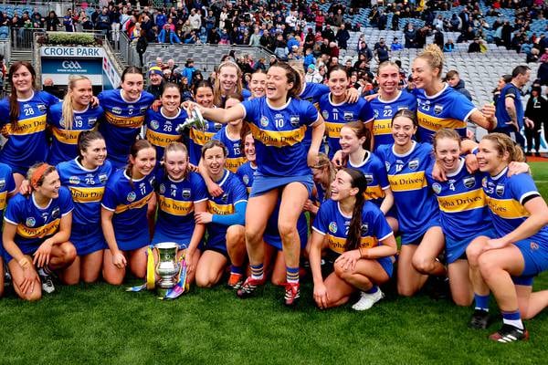Karin Blair’s late score seals Camogie League title for  Tipperary 
