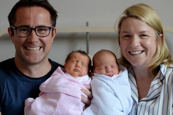 ‘Blessed with a bonus child’: Welcoming one pair of Holles Street’s 190 annual twins