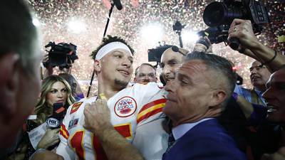 Hobbled Patrick Mahomes gilds legend with latest Super Bowl magic act