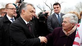 Orban claims Hungary's future is at stake in elections