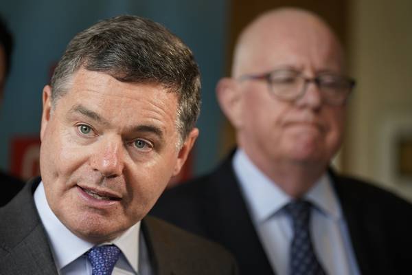 Paschal Donohoe defends concrete block levy: ‘I believe this is a measure that is proportionate, that can work’