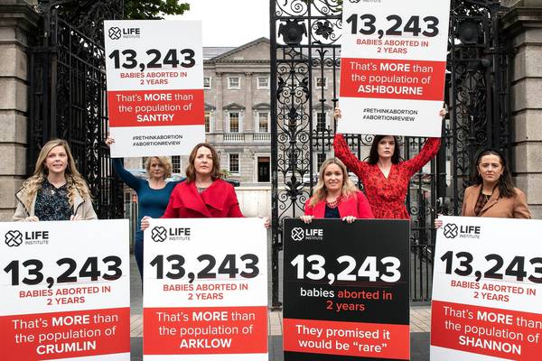 Anti-abortion group launches billboard campaign ahead of three-year review