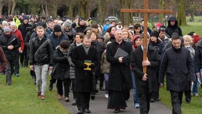 Good Friday city centre walk in Dublin, led by Archbishops, to return