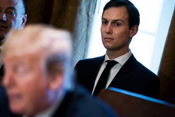 Claim Trump son-in-law has lost access to US intelligence report
