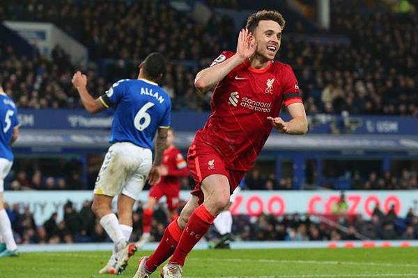 Four goal Liverpool blast past Everton to earn derby win