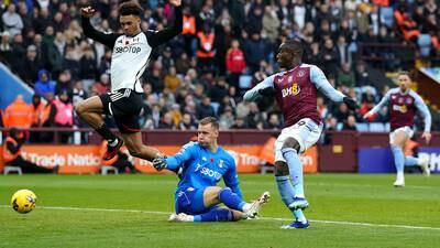 Premier League round-up: Aston Villa make it 13 straight home wins as they see off Fulham