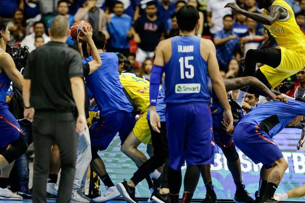 Philippine officials express regret over mass basketball brawl