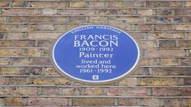 Blue plaque erected where Francis Bacon produced some of ‘finest work’