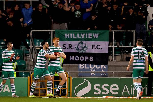 Shamrock Rovers close the gap at the top with derby win over St Pat’s