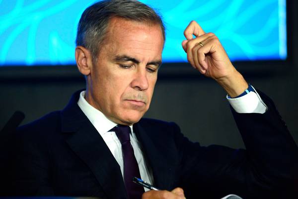 Bank of England governor Mark Carney: ‘Assume things will go wrong’