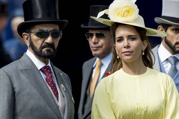 Dubai ruler and wife take royal row to London court