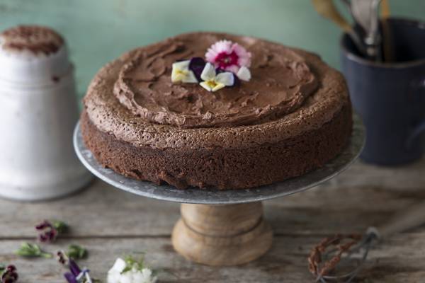 Fuss-free, gluten-free chocolate cake