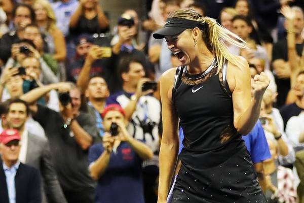 Maria Sharapova knocks out Simona Halep in US Open return