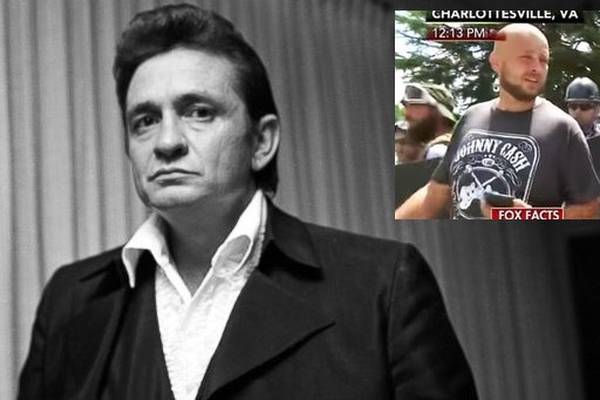 Johnny Cash’s family condemn neo-Nazi in T-shirt with singer’s name