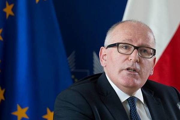 UK cannot seal bilateral trade deals while in EU - Timmermans