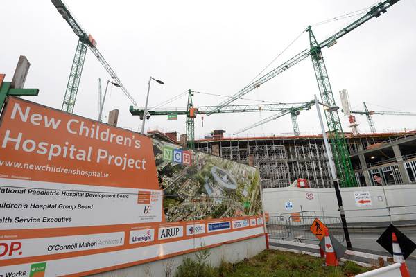 No final figure yet on cost of National Children’s Hospital