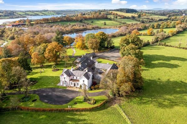 Victorian pile in Virginia with private lake, tennis court and indoor pool for €1.8m