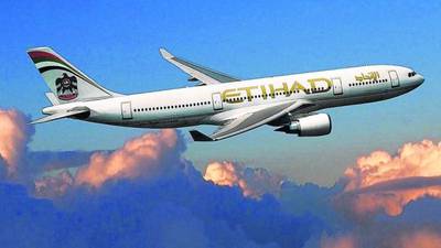 Etihad Airways first quarter revenues rise by 27 per cent