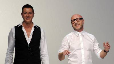 Dolce and Gabbana get suspended sentences for hiding €100m from Italy tax authorities