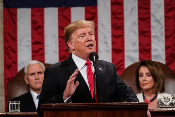 The Irish Times view on Trump’s State of the Union speech: weak, divisive and incoherent