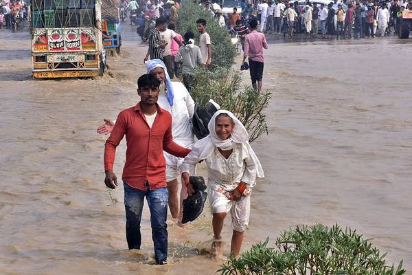 At least 46 dead, 11 missing in flooding and landslides in northern India