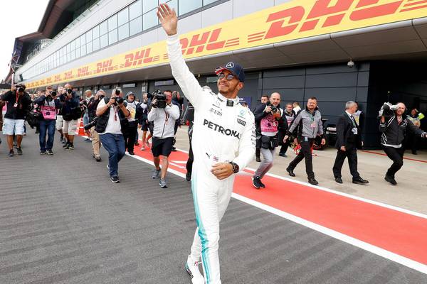 Lewis Hamilton secures another pole at Silverstone