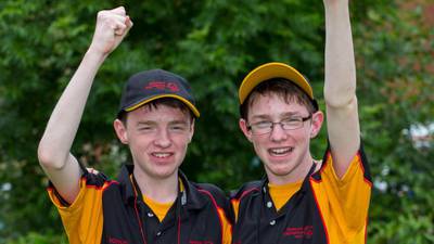 Family affair for twin athletes on day two of Special Olympics