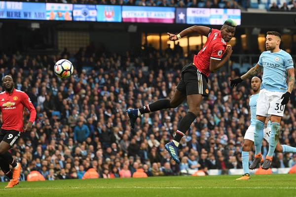 City coronation delayed as Pogba and United crash title party
