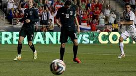 Ireland pegged back by 10-man Costa Rica