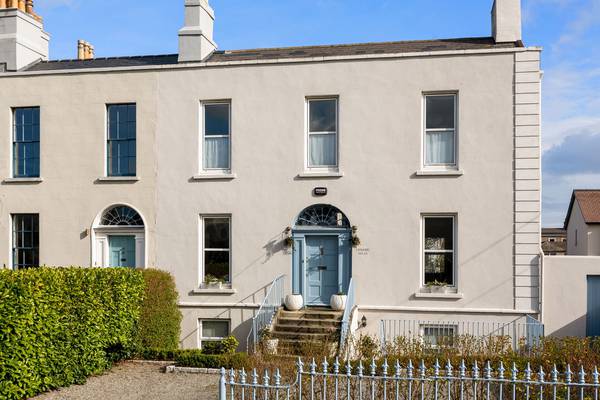 Gracious, upgraded six-bed in the heart of old Dún Laoghaire, for €1.575m