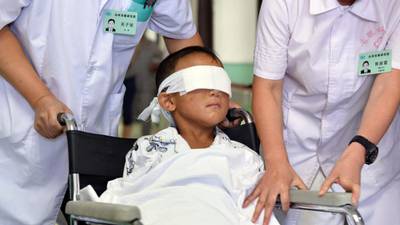 Chinese police suspect aunt of horrific attack on boy