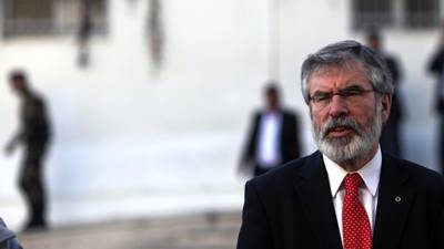 Israel prevents Gerry Adams from visiting Gaza Strip