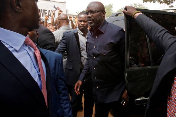 George Weah’s camp says he is set to win Liberian election