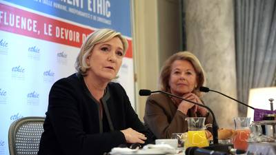 Marine Le Pen tells business leaders euro is dead