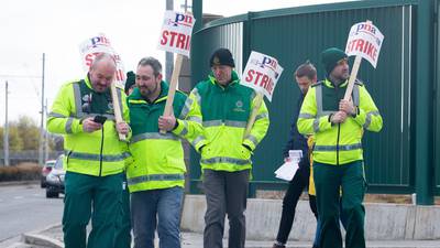 Ambulance staff protest ahead of 24-hour strike later this month