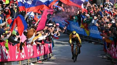 Primož Roglič set for Giro d’Italia victory after dominant time trial