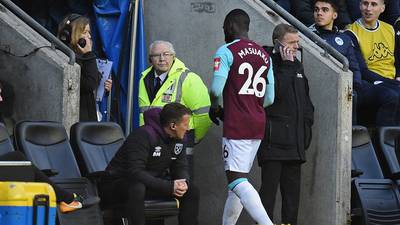 Moyes furious with Masuaka as West Ham crash out