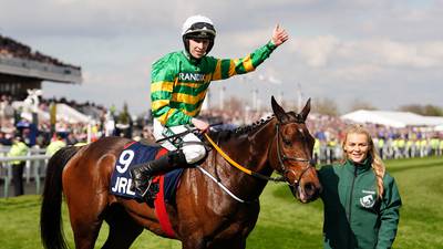 Sire Du Berlais in pursuit of a Punchestown festival hat-trick in Stayers