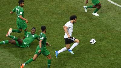Saudis stun Egypt in World Cup farewell despite Salah strike