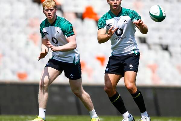 Jack Crowley and Nathan Doak pivotal figures in Emerging Ireland plan 