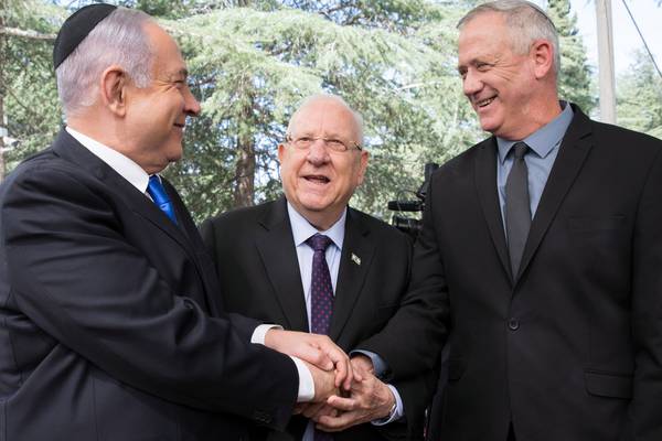 Israel’s political rivals sign unity government deal