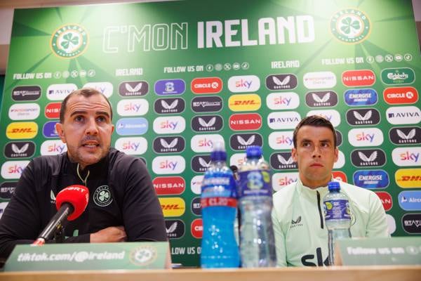 ‘He really cares for his country’: Séamus Coleman backs John O’Shea for Ireland job