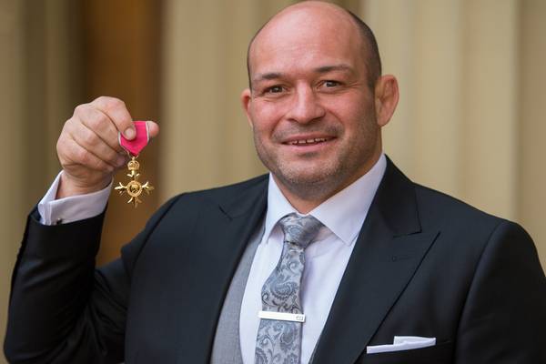 Ireland captain Rory Best follows All Blacks win with an OBE