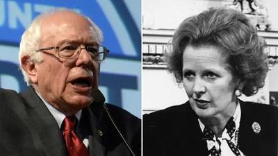 Bernie Sanders wrote to  Thatcher on hunger strikers